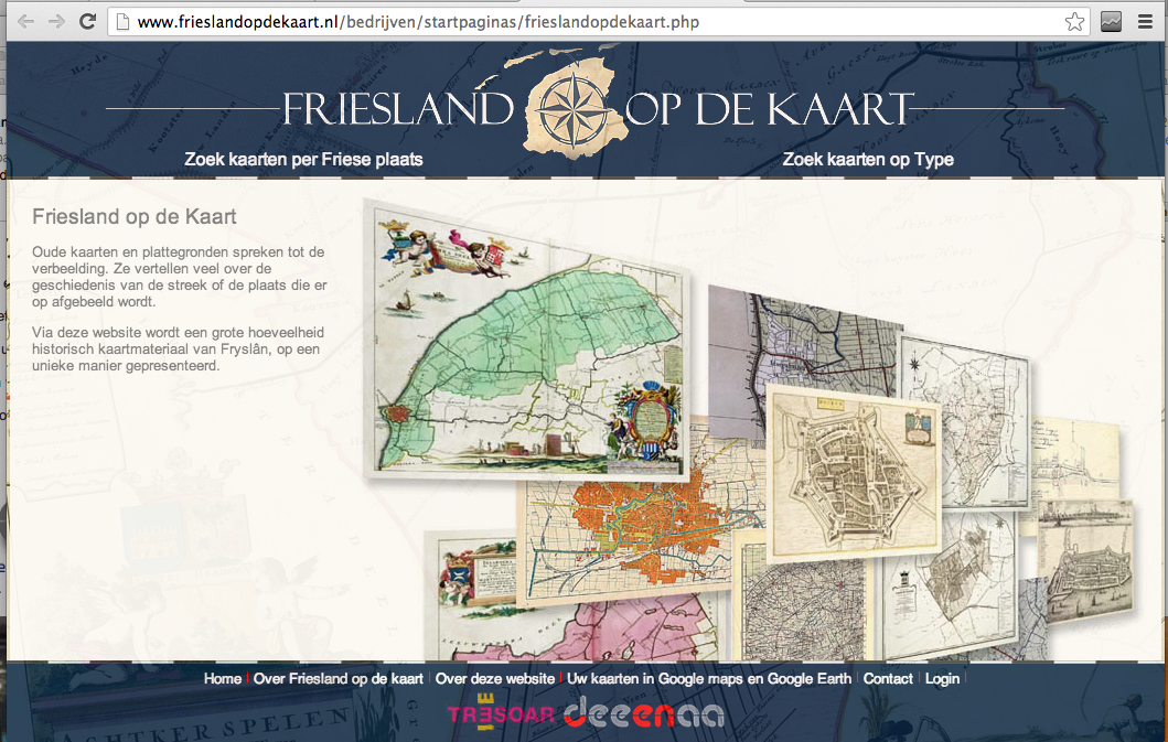 Historische kaart