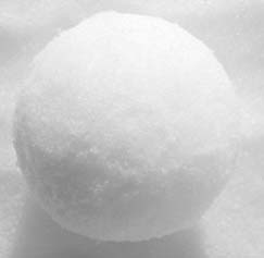 Sneeuwballen gooien midden in de zomer