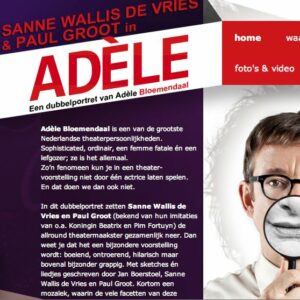 Hommage aan Adèle Bloemendaal