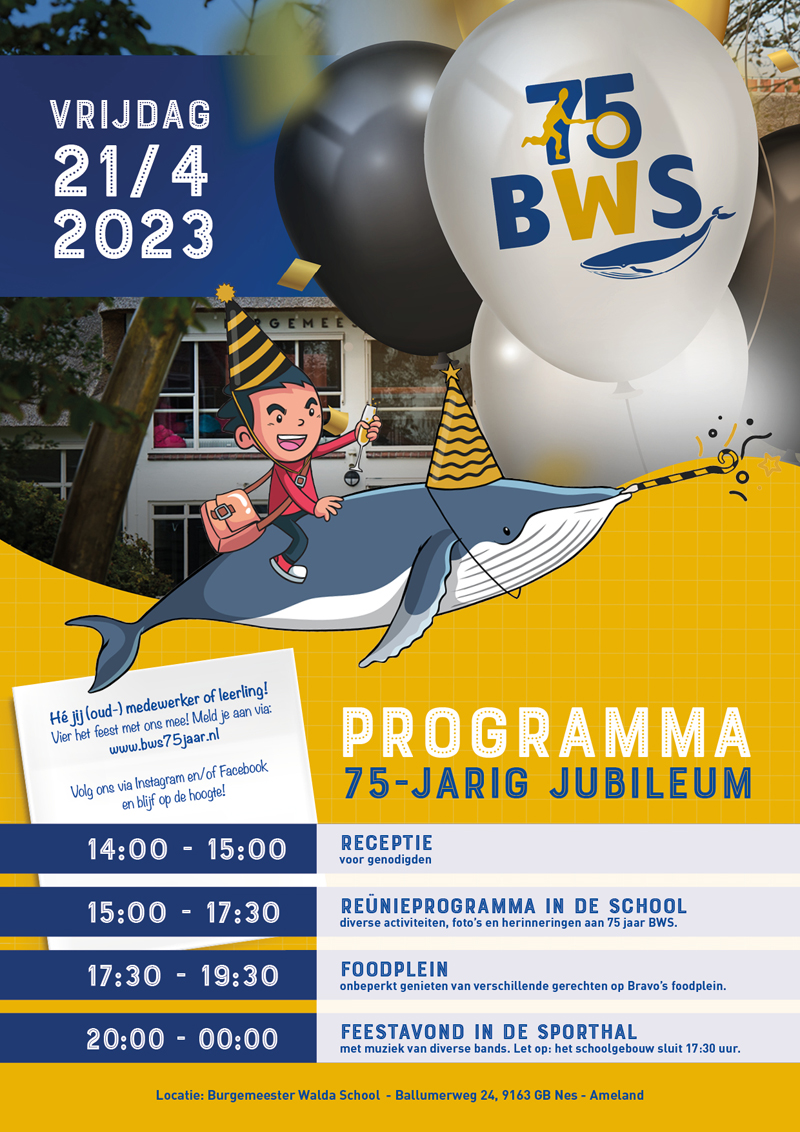 bws 75 jaar