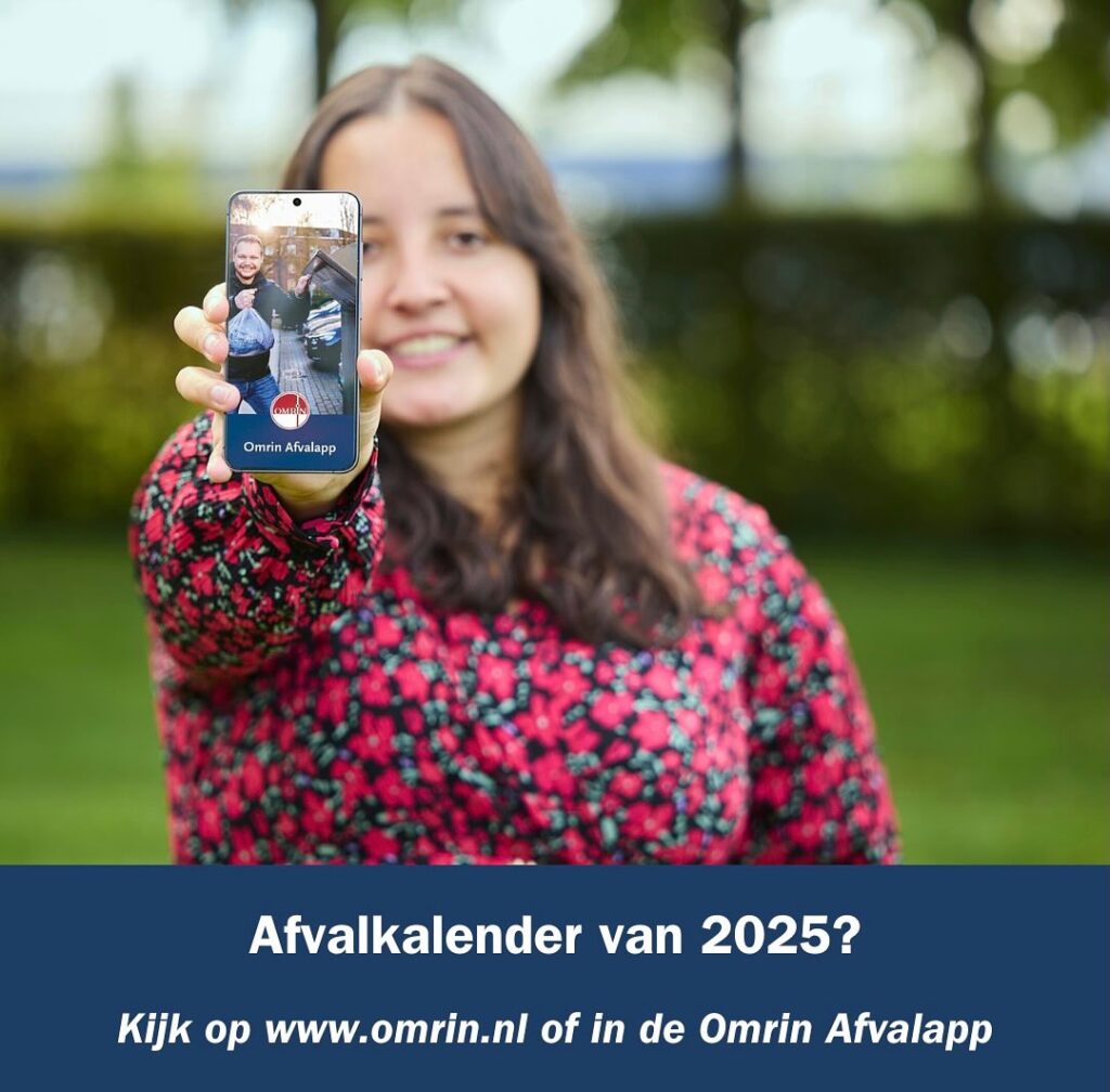Afvalkalender 2025 is nu beschikbaar Persbureau Ameland