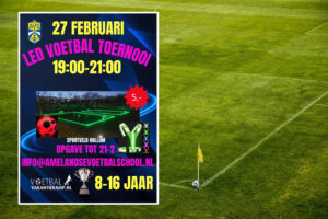 AVS organiseert eerste LED-voetbaltoernooi op Ameland