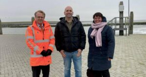 Minister Tieman bezoekt Ameland over bereikbaarheid Waddeneilanden