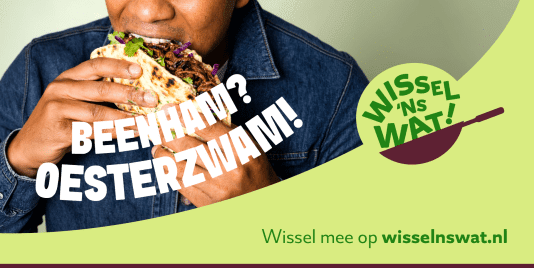 Campagne Wissel ’ns Wat! wil jou verleiden tot plantaardige keuzes