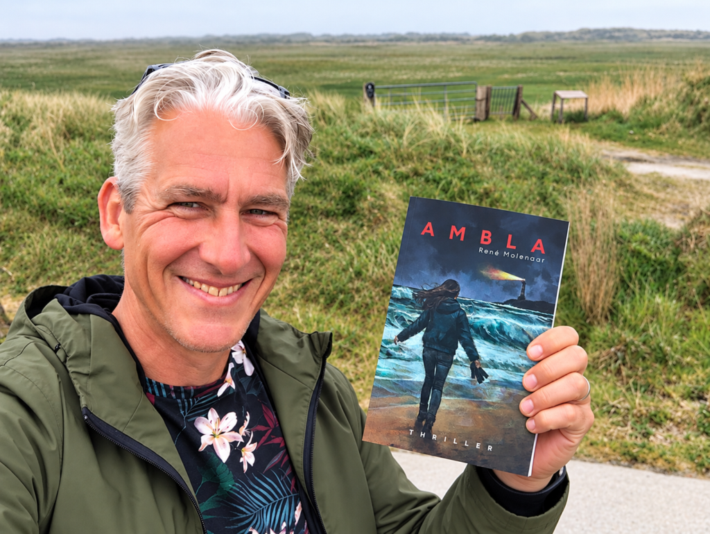 Auteur “Ambla” René Molenaar: ‘Verhalen vertellen loopt als een rode draad door mijn leven.’